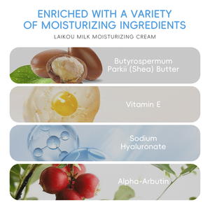 Creme Hidratante Laikou Com Ácido Hialurônico E Niacinamida Para Nutrição E Equilíbrio Do Tom De Pele 30g