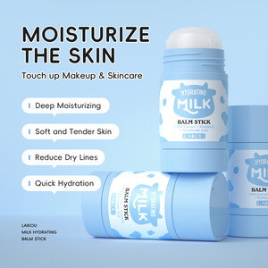 Bálsamo Hidratante De Leite Laikou 40g, Textura Suave E Nutritiva, Oferece Hidratação Instantânea E É portátil