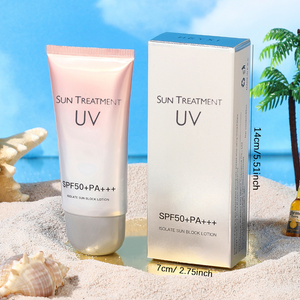 Loção Protetor Solar Rosto E Corpo Refrescante Podem Ser Usado Como De Isolamento À Prova D'água De Suor Iluminador Hidr