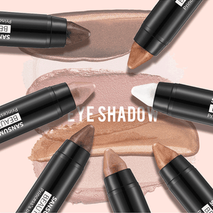 Sombra À Prova D'água De 7 Cores Em Bastão Maquiagem Flash Natural De Longa Duração