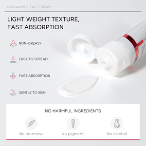 LAIKOU PRO Niacinamida Creme Brilhante Pele Nutritiva Melhora A Elasticidade 30g