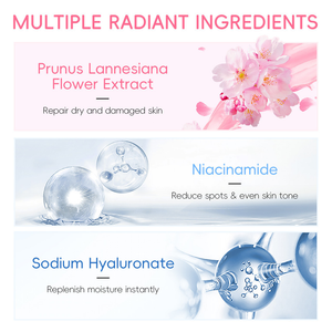 LAIKOU Japão Sakura Tônico Suavizante Hidratante Mesmo Tom De Pele Linhas Finas Suaves 160ml