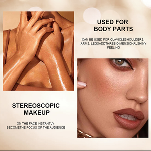 Bastão De Maquiagem Multifuncional Três Em Um À Prova D'água