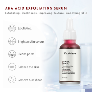 A Essência Facial De Ácido De Frutas Pode Melhorar Pele Áspera , Limpa E Profundamente Elástica , Macia Esfoliante 30ml