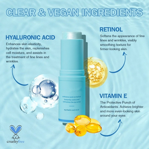 Aloe Vera Creme Para Os Olhos Hidratante Stick Adequado E Alivia Círculo Escuro Cuidados Com Femininos Suave Não Irritan