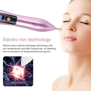 Caneta De Plasma Lcd De Nove Níveis : Iluminação Led Para Cuidados Faciais , Limpeza Da Pele Com Efeito De Luz Branca E