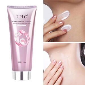 UHC Creme Branqueador Corporal 100g Rejuvenescimento Branco Melhora O Leite Hidratante De Amônia Baça/100g Brilhante