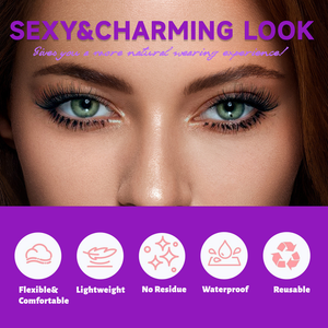 Meio Cílios Naturais Grossos Olho De Gato 10 Pares , Postiços Curtos Finos De 10 Mm Para Uso Diário