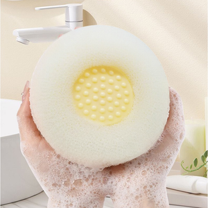 Bola De Banho Com Ventosa , Espuma Rica , Purificador Corporal , Massagem , Esponja Esfoliante