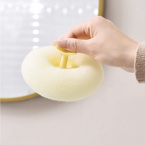 Bola De Banho Com Ventosa , Espuma Rica , Purificador Corporal , Massagem , Esponja Esfoliante