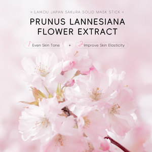 LAIKOU Japão Sakura Máscara Sólida Vara Limpeza Poros Reduzir Cravo Controle De Óleo Apertar A Pele 45g