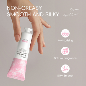 LAIKOU Japão Sakura Creme Para As Mãos Reparador Ro ugh Clareamento Nutritivo A Pele 30g