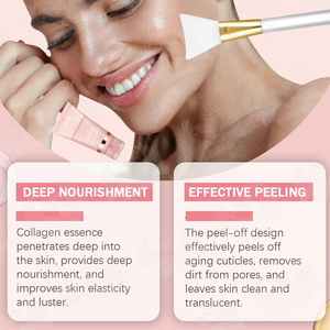 Máscara Noturna Peeling de Colágeno para Limpeza Profunda, Hidratação e Firming - 75g